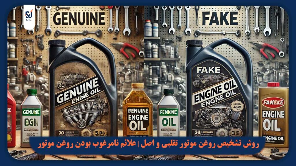 روش تشخیص روغن موتور تقلبی و اصل